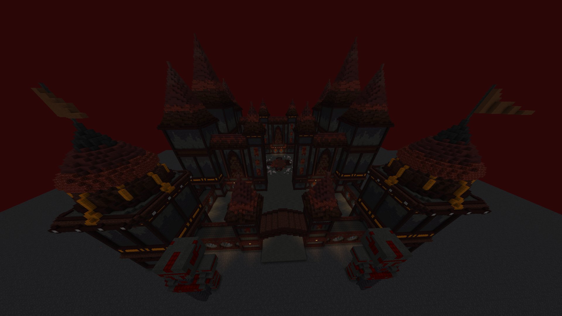 CraftValley Clan Base Nether Spieler Build