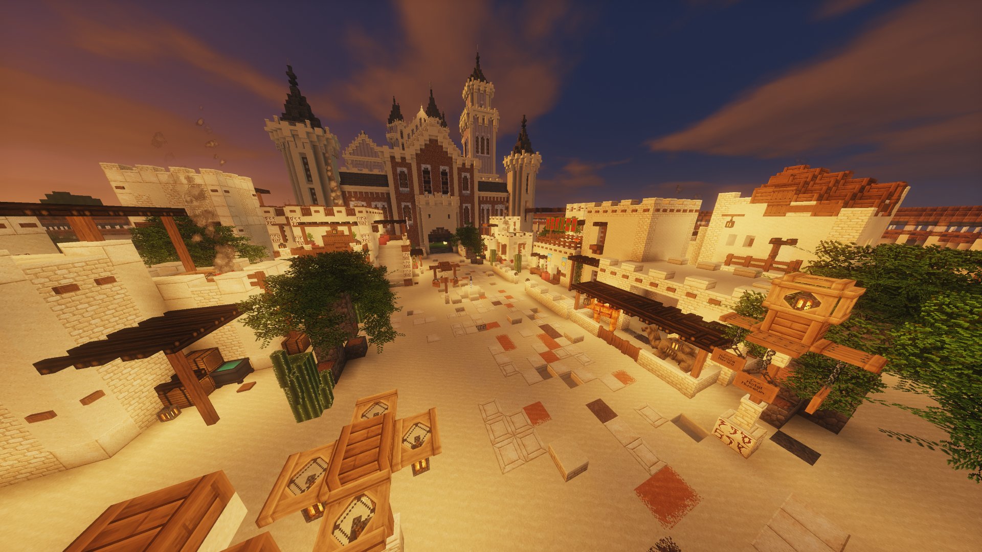 CraftValley Freizeitpark Spieler Build