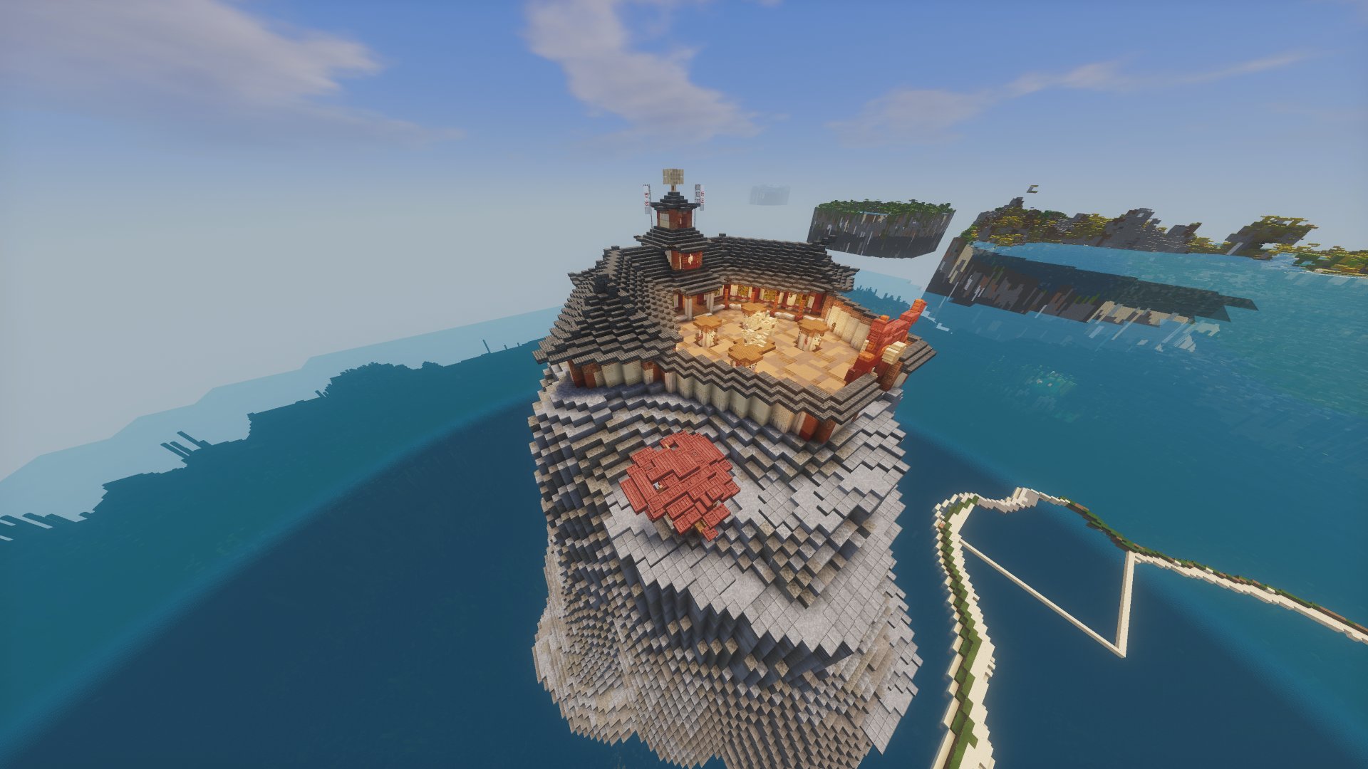 CraftValley Ninja go Tempel von der Seite