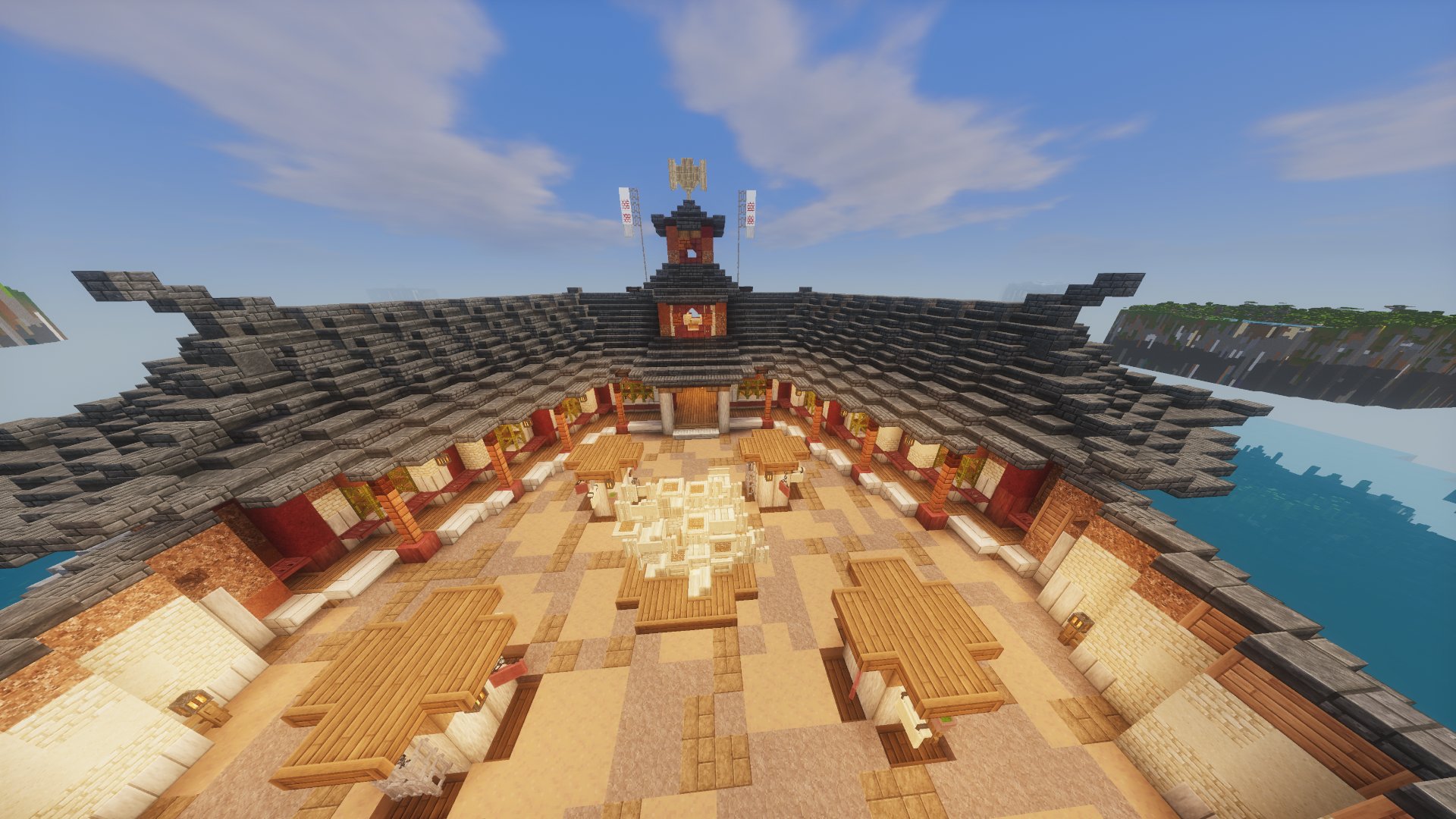 CraftValley Ninja go Tempel von innen