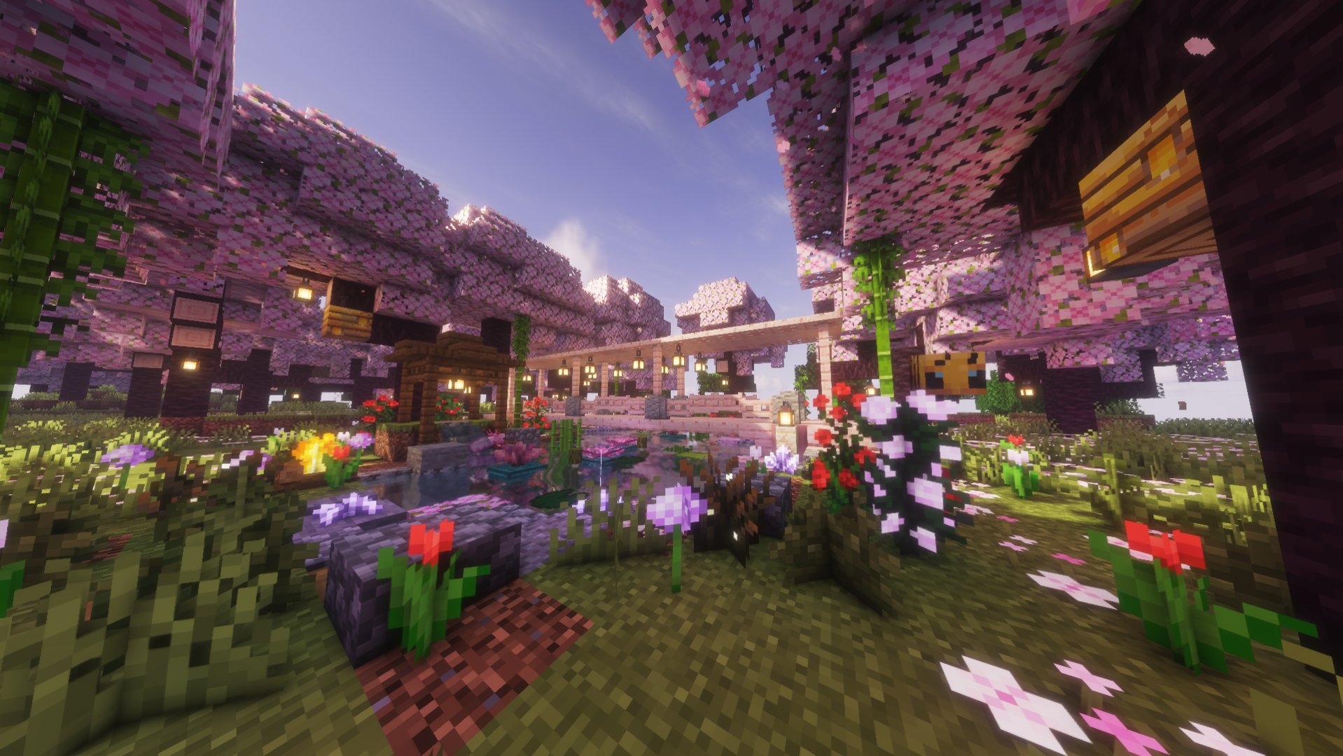 CraftValley Spieler Cherry Biom Build